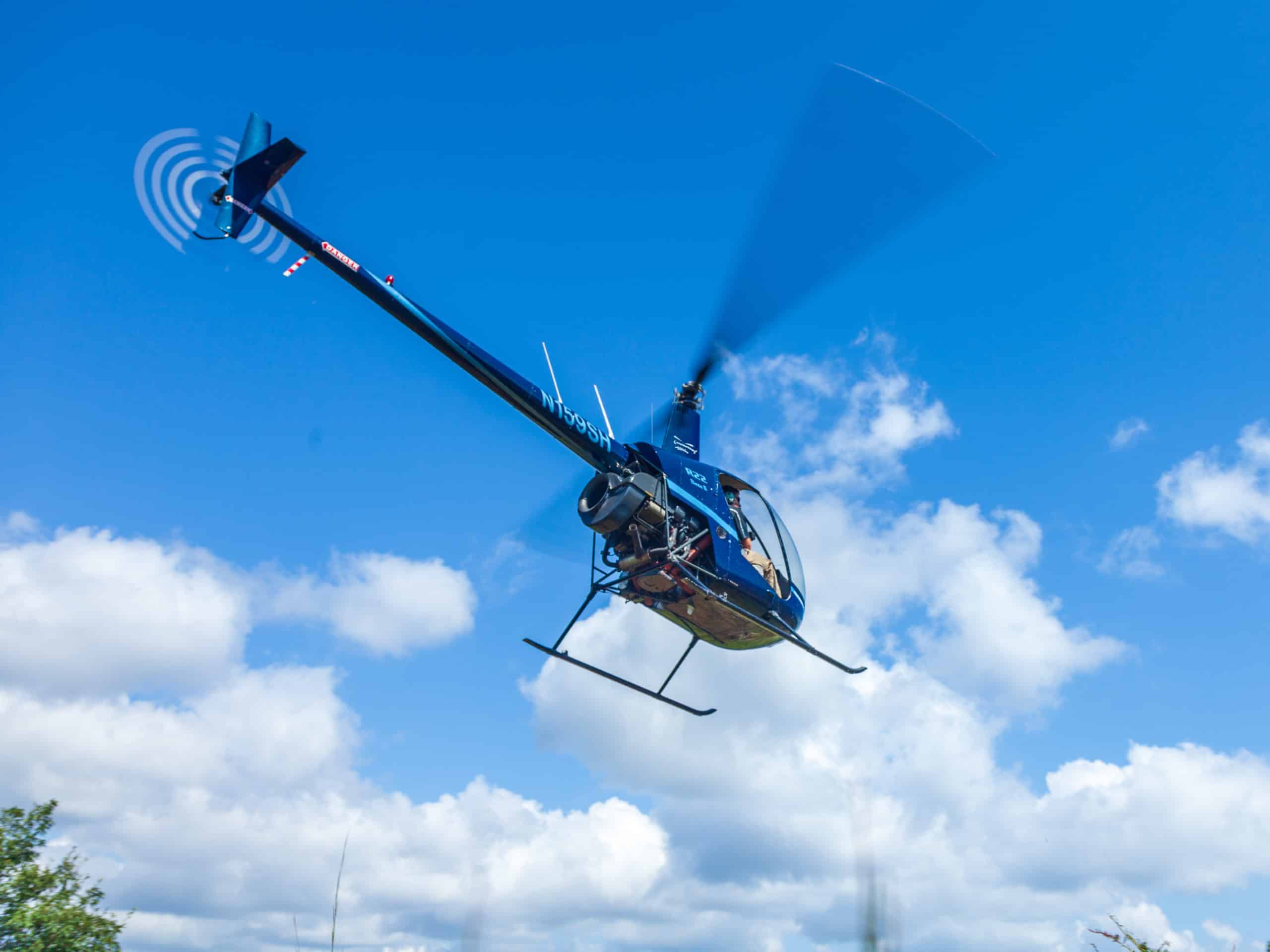 introductory helicopter flight lesson